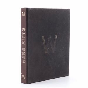 ✧ Herb Ritts signed photography book